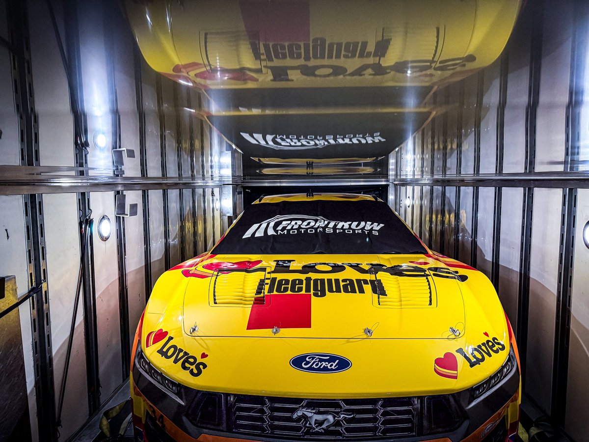 Loaded up for one last ride.