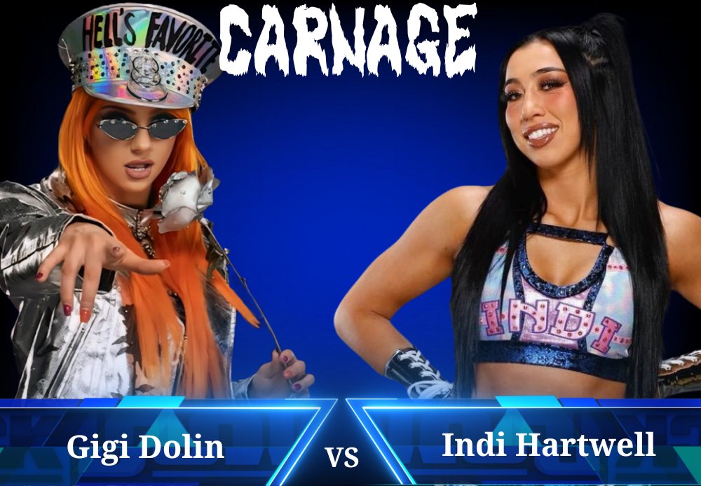 Queen of the Ring Tournament Match 
Toxic Attraction's Gigi Dolin [<a href="/03Wrestling_Fan/">Lasha 🩵</a>] vs The Way's Indi Hartwell [<a href="/03WrestlingFan/">Lasha 🩵</a>]