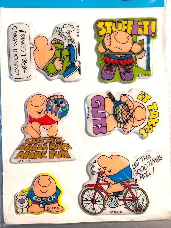 landofthe80s's tweet photo. Remember collecting puffy stickers as a kid? https://t.co/lXnA4tpIaa
