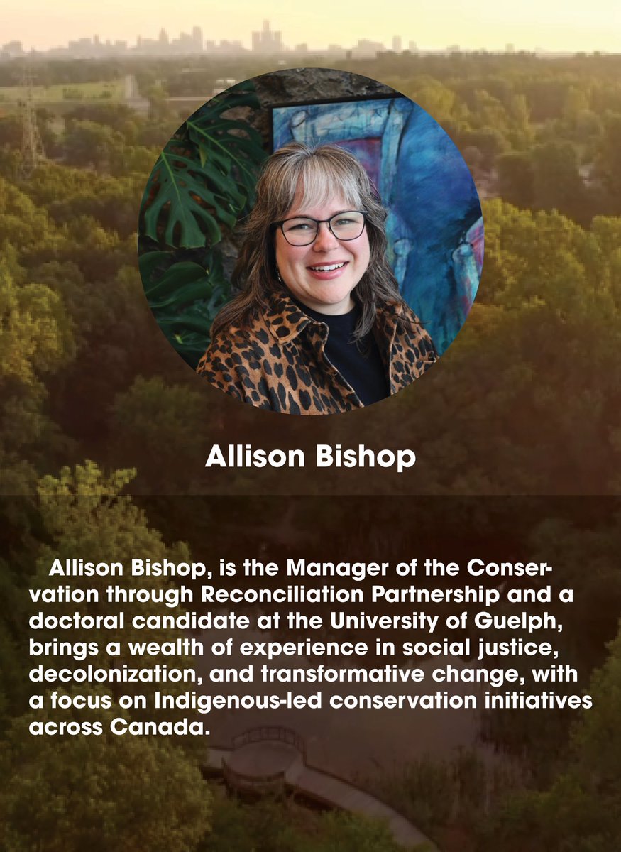 Meet the speakers of the Park Talks Series brought to you by the University of Windsor National Urban Park Hub 

Register: 
uwnuph.ca/event/2024-11-…