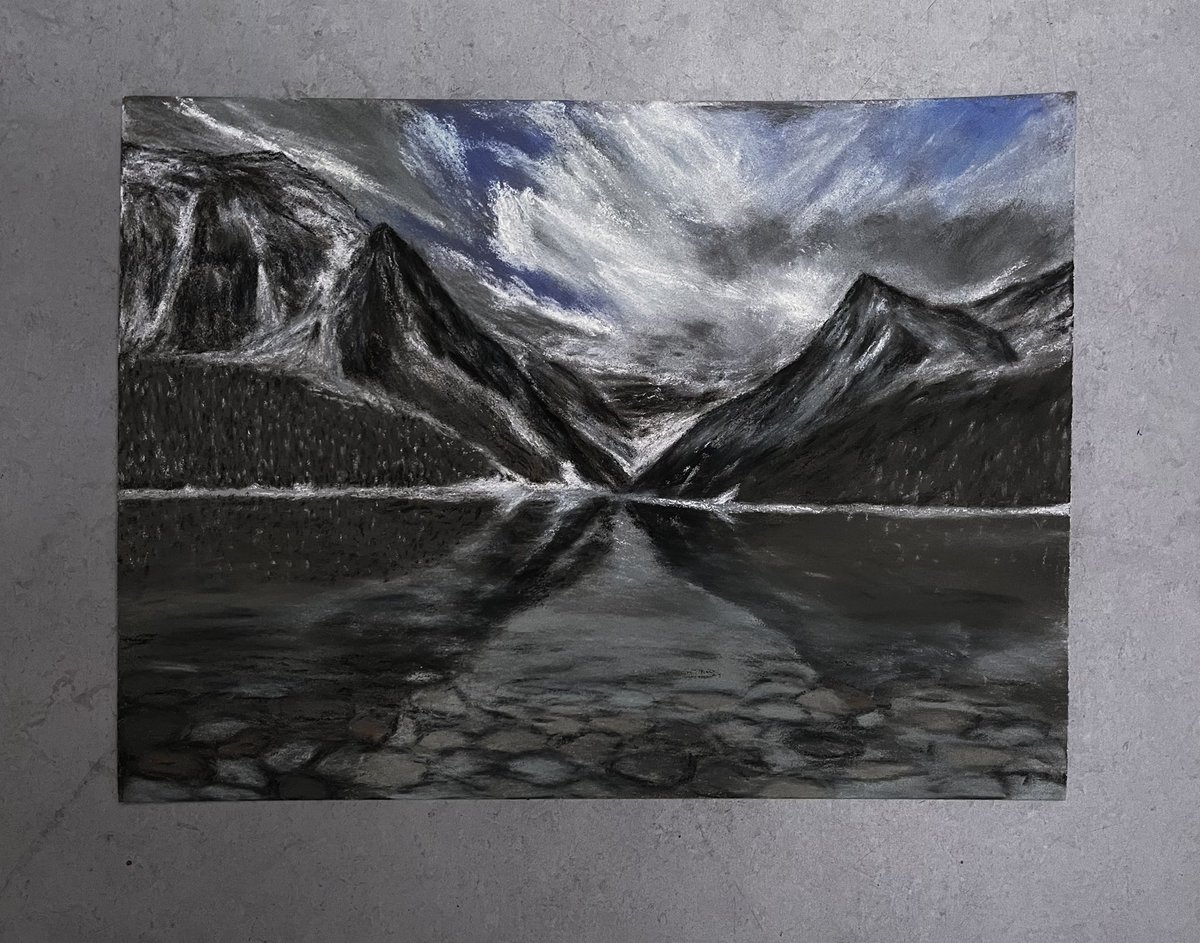Second day’s sketch - Lake Louise.