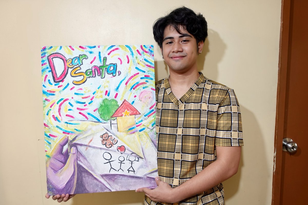 “Through art, you can express your emotions. You can be free." - Ian, Volunteer artist for #CardsforHomes

READ: Get to know the young artist Ian and how he transforms his passion for art into an instrument of hope for families needing decent homes: habitat.org.ph/faces-habitat/…