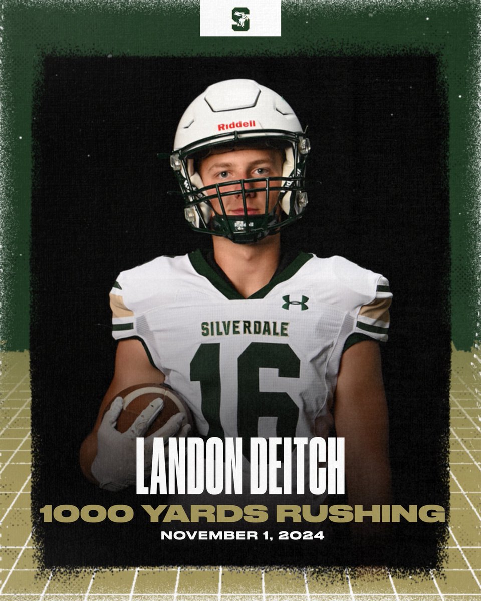 Landon = true teammate, incredibly reliable, &amp; the workhorse! He has waited his turn behind some great running backs; making the most of his time as a starter his senior year! Now let’s go get some more!! #SBAFootball2pt4 #ProtectTheMission #Built2BDifferent #BeMore4Others