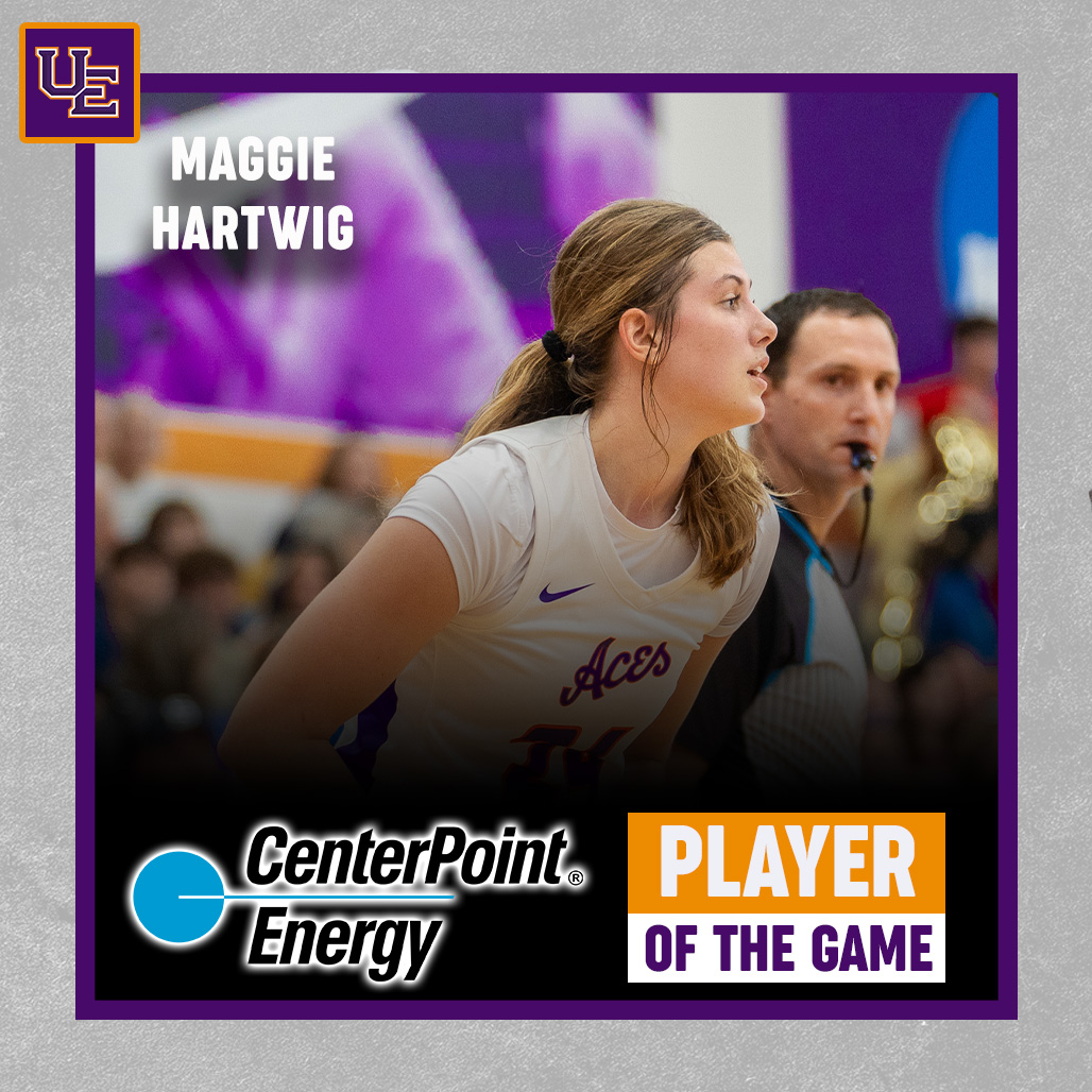 Leading the Aces with 21 points and 9 rebounds, <a href="/maggiehartwig2/">maggie hartwig</a> is your <a href="/CenterPoint/">CenterPoint Energy</a> Energy Player of the Game!

🏀 #ForTheAces
