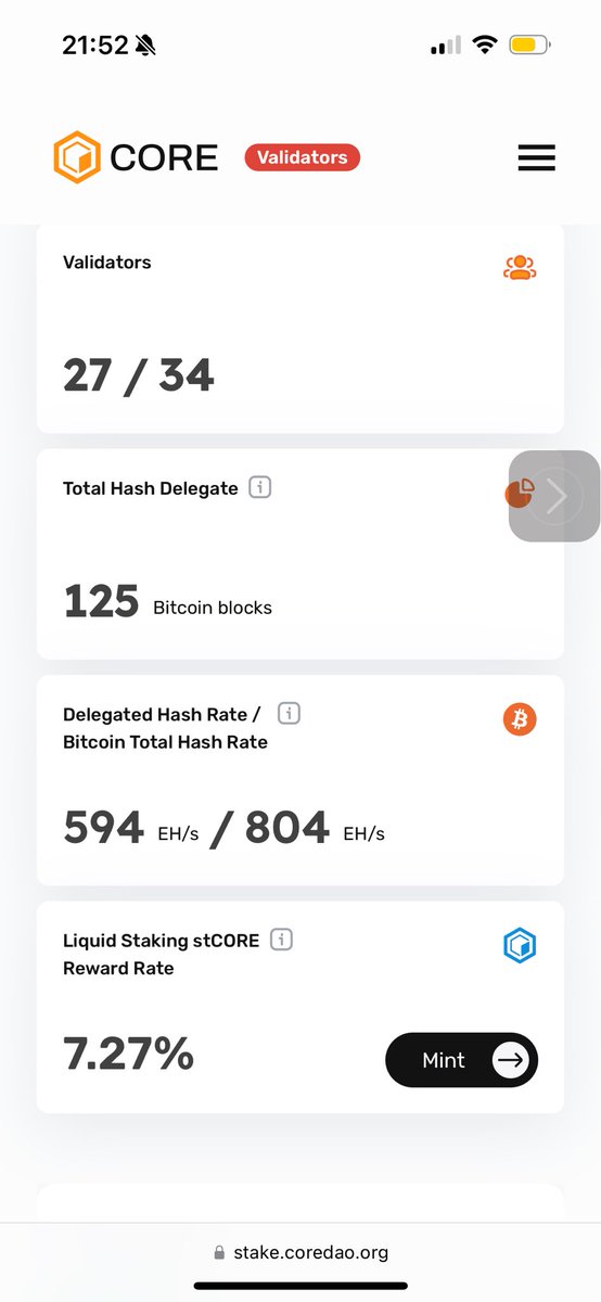 richrines's tweet photo. 74% of the Bitcoin hashrate now on @Coredao_Org
Just use Core https://t.co/PJ3uOeIPNe