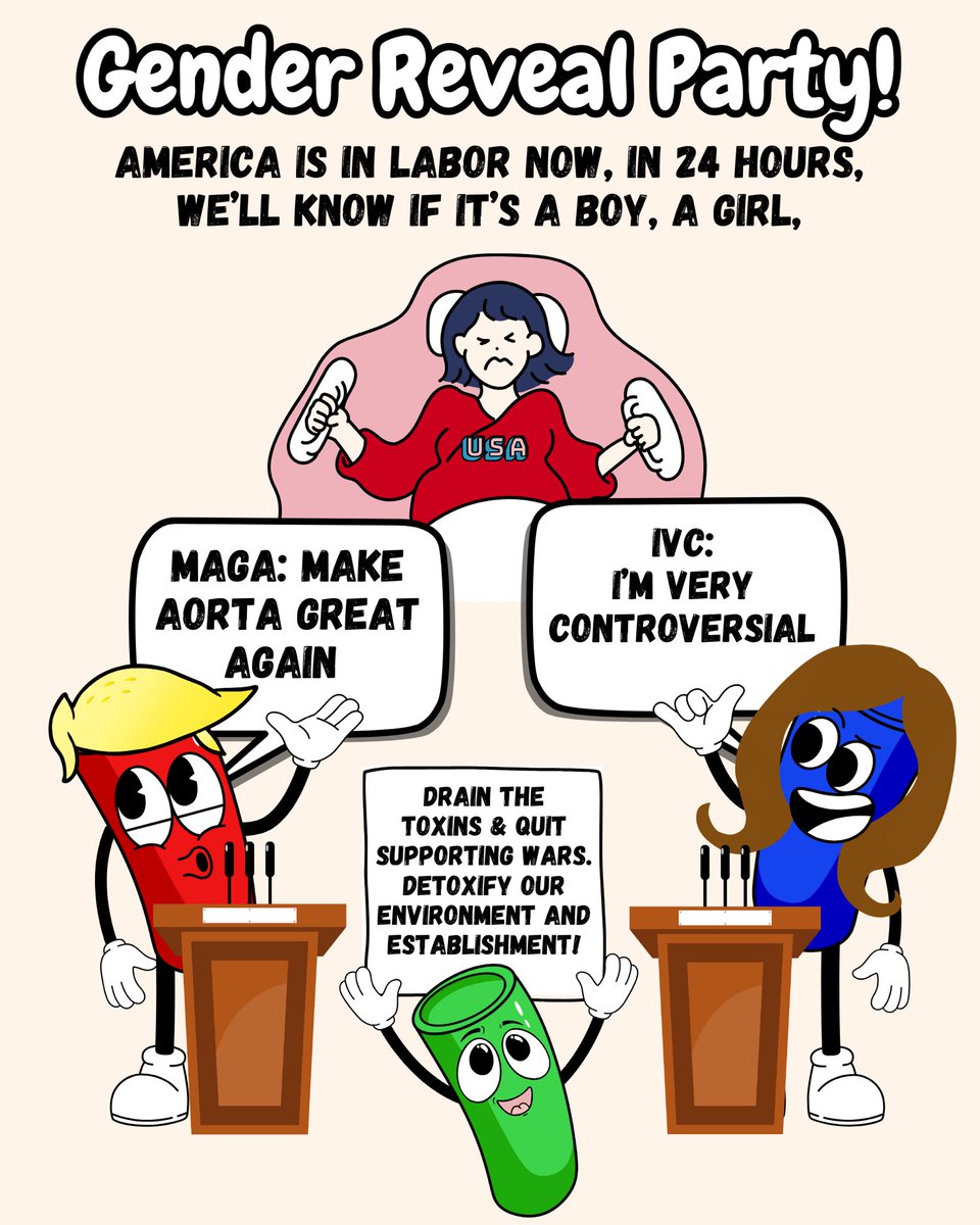 Hey Healthcare people! Who are we rooting for? 🇺🇸

Team Artery 🔴
Team Vein 🔵
Team Lymph 🟢

#Election2024