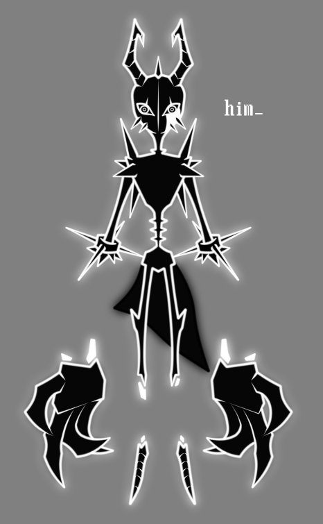 G4merBlizzard's tweet image. Bem, acabei tendo outra Oc e que dessa vez eu não vou trocar novamente.
Ele se chama him_ e não, ele não é um Deus e nem um ser forte, ele é apenas uma Oc que criou TODOS os meus personagens e que sim, ele é o criador de tudo.
Créditos à pessoa que fez o design:
@TheRedJ153103