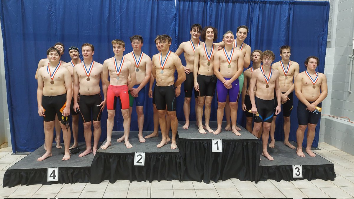 fzeswim's tweet photo. Congratulations Ostrander, Ackenhausen, Green, Bates 4th Place GAC North/Central Championship 400 Relay https://t.co/XMGvAZKQi9