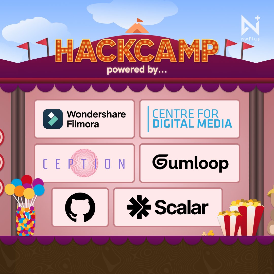 nwPlus (nwHacks + HackCamp + cmd-f) tweet media