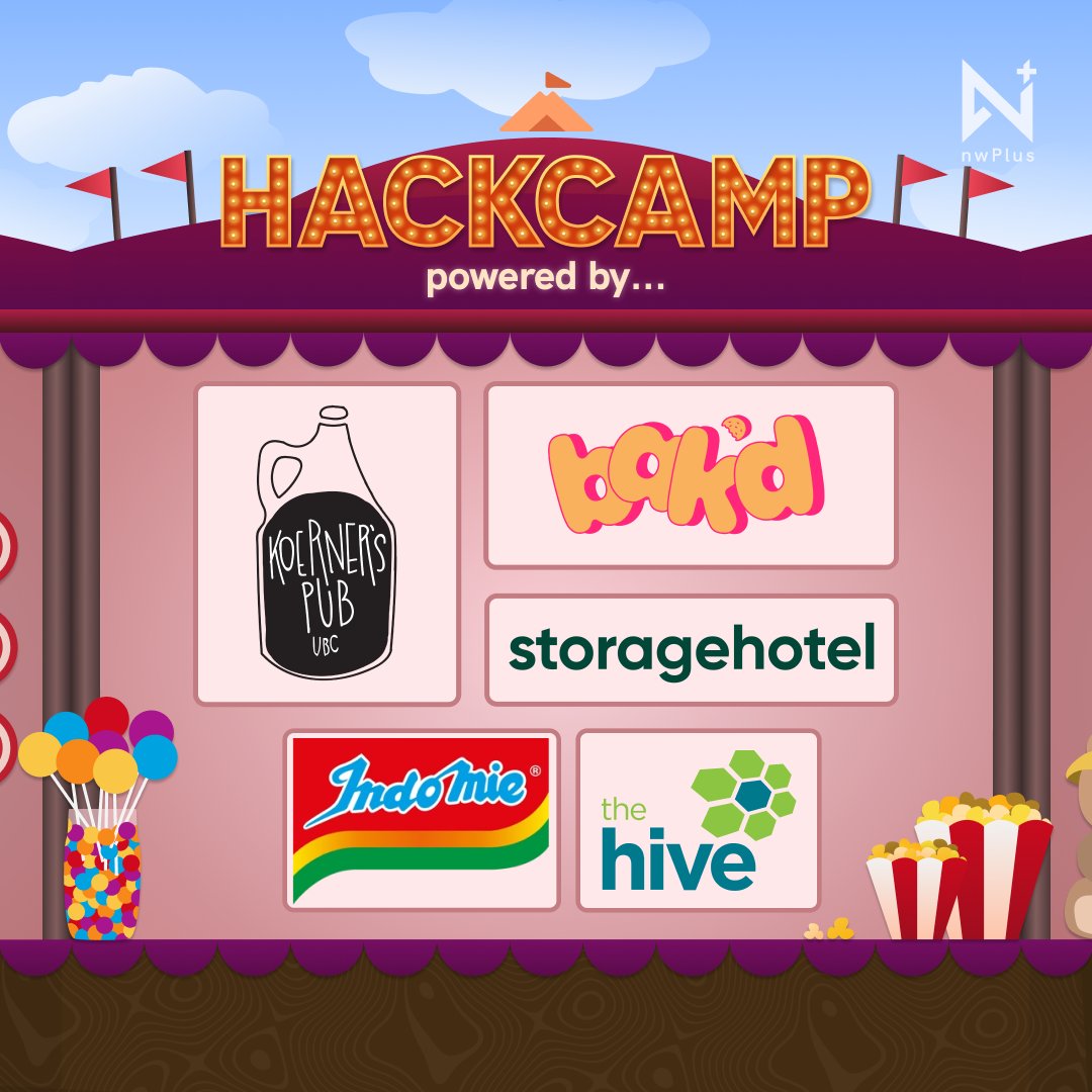 HackCamp 2024 is right around the corner—thank you to our amazing sponsors for helping bring this event to life!  #nwPlus #HackCamp2024 #hackathon #filmora