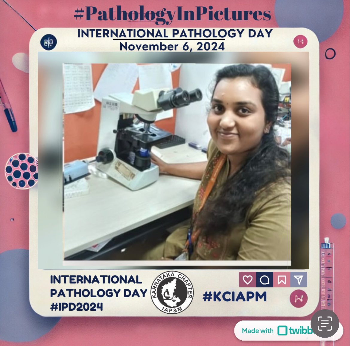 NITHYAPREM3's tweet photo. International Pathology Day 🤩😀😍

#KCIAPM # Pathology in Pictures 
#IPD2024 https://t.co/kHNpCyuiDj