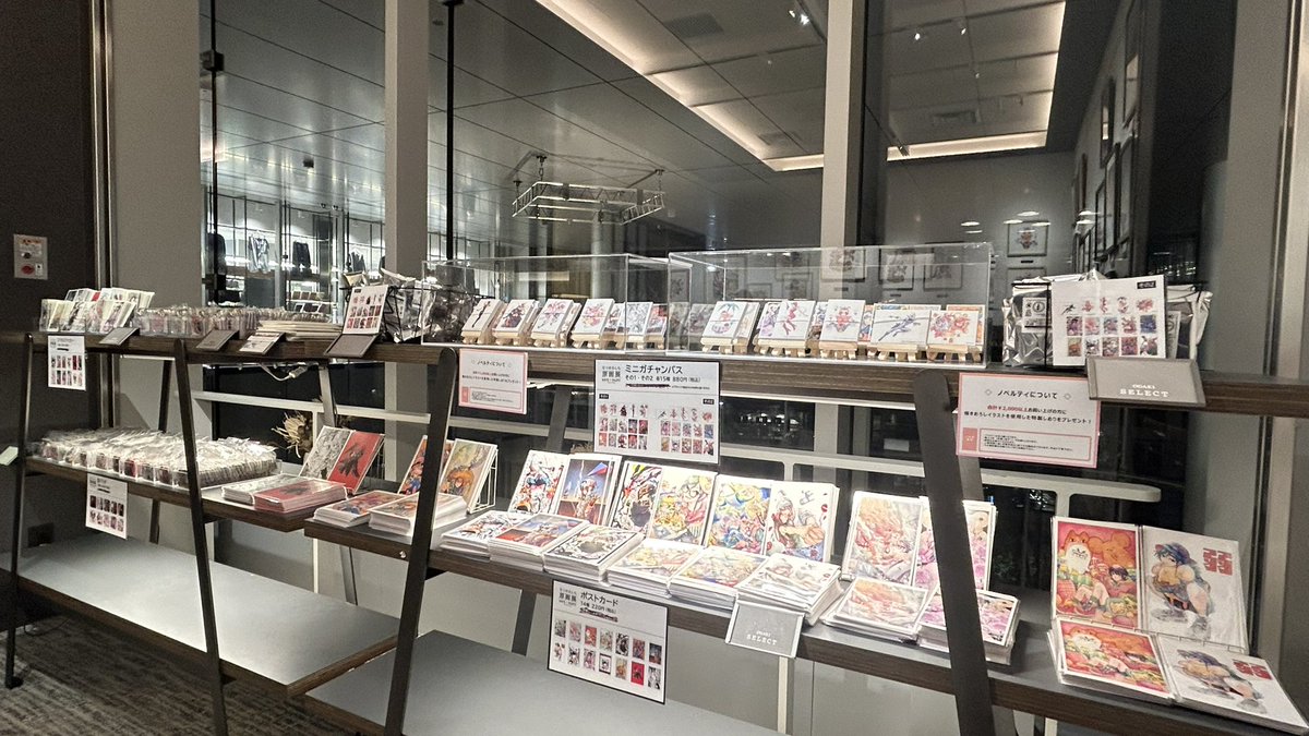 おはようございます☀️ なつめさんち原画展『SAVE PAINT』6日目です