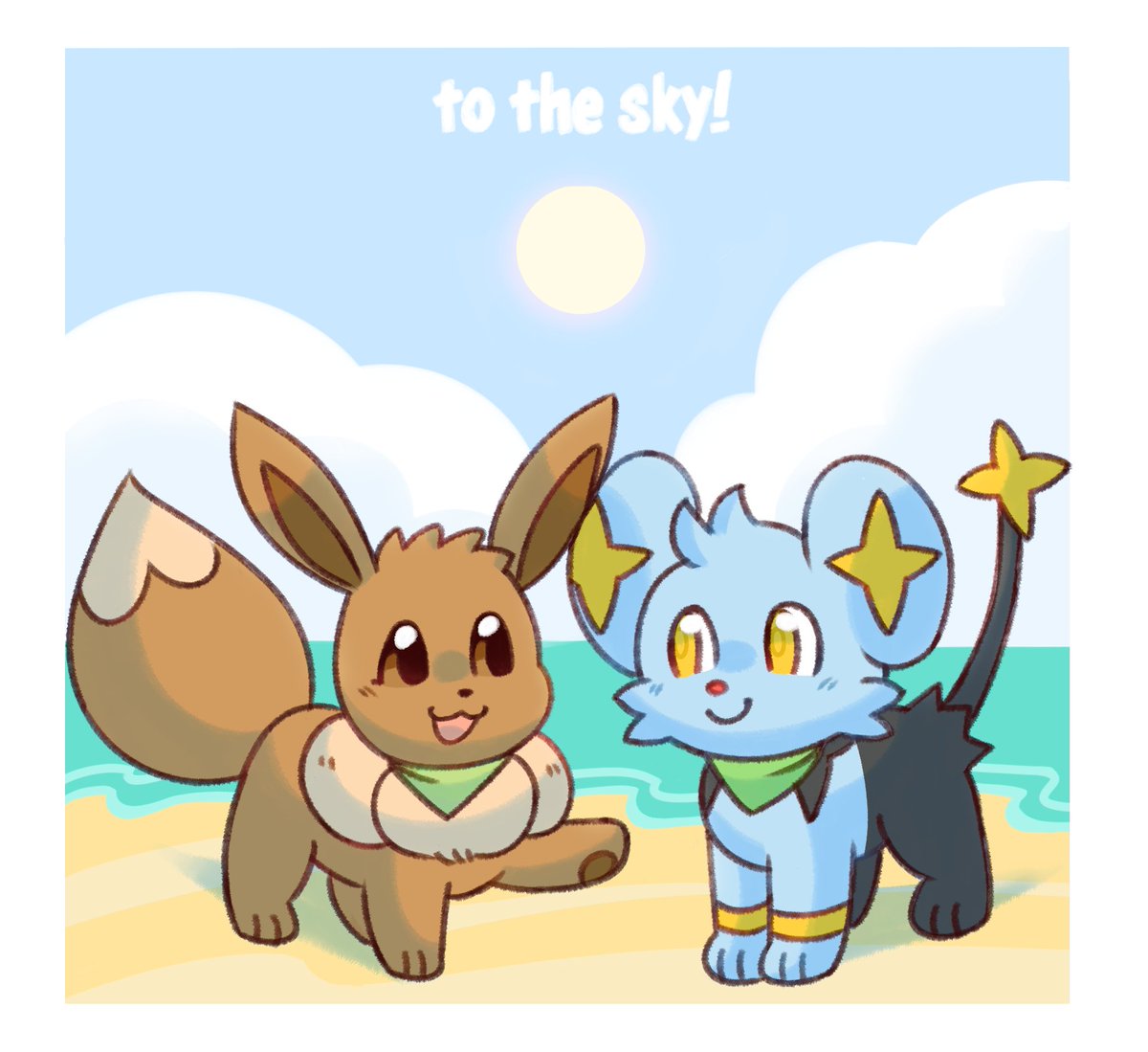 A tribute to my first team in Explorers of Sky ♡
#pokemonmysterydungeon #pmd