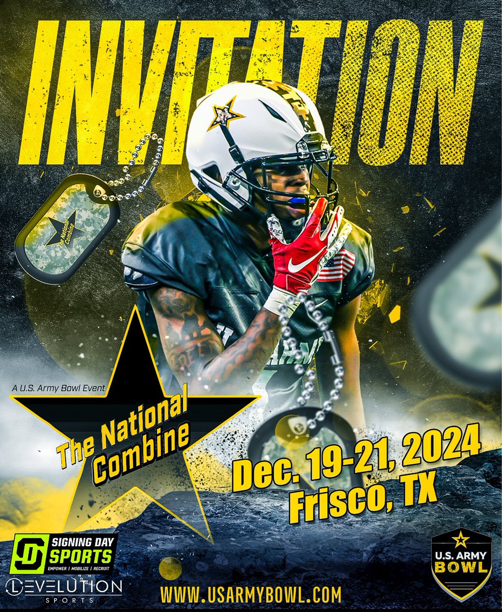 Truitt Eckert (@eckert_truitt) on Twitter photo Proud to receive my official invitation letter to #TheNationalCombine #TNC at the <a href="/USArmyBowl/">Military Appreciation Bowl Week</a>. Thank you <a href="/GregCooperNJ/">Greg Cooper</a> & <a href="/joeray36/">Joe Ray</a> for the invitation! <a href="/Cen10TitansFB/">Centennial Titan Football Recruiting</a> <a href="/coachhunt1980/">Kevin Hunt</a> <a href="/CoachWoot_06/">Coach Wooten, M. Ed. M.S.</a> <a href="/CoachWebb/">Matt Webb</a> Proud to receive my official invitation letter to #TheNationalCombine #TNC at the <a href="/USArmyBowl/">Military Appreciation Bowl Week</a>. Thank you <a href="/GregCooperNJ/">Greg Cooper</a> & <a href="/joeray36/">Joe Ray</a> for the invitation! <a href="/Cen10TitansFB/">Centennial Titan Football Recruiting</a> <a href="/coachhunt1980/">Kevin Hunt</a> <a href="/CoachWoot_06/">Coach Wooten, M. Ed. M.S.</a> <a href="/CoachWebb/">Matt Webb</a>