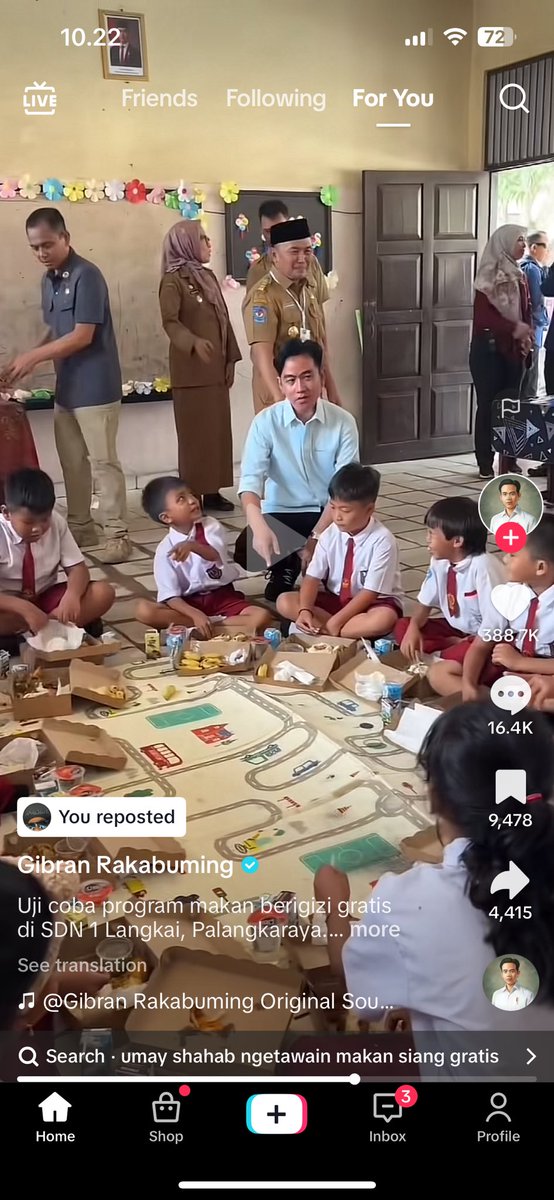 Saya melihat adanya masa depan yg cerah bagi anak anak bangsa yg nntinya akan jadi penerus ,,, anak saya sangat beruntung besar di era kalian 😁