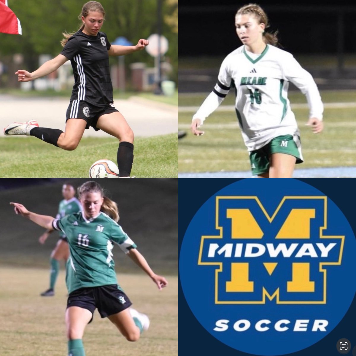 Great day for Midway University Women’s Soccer. Welcome Sloane P. from Brandenburg, Ky. to our soccer Family.  

Another Eagle has Landed! 

Go Eagles!!! ⚽️🦅🦅🦅⚽️<a href="/GoMidwayEagles/">Midway Eagles</a>  <a href="/MidwayUniv/">Midway University</a>
