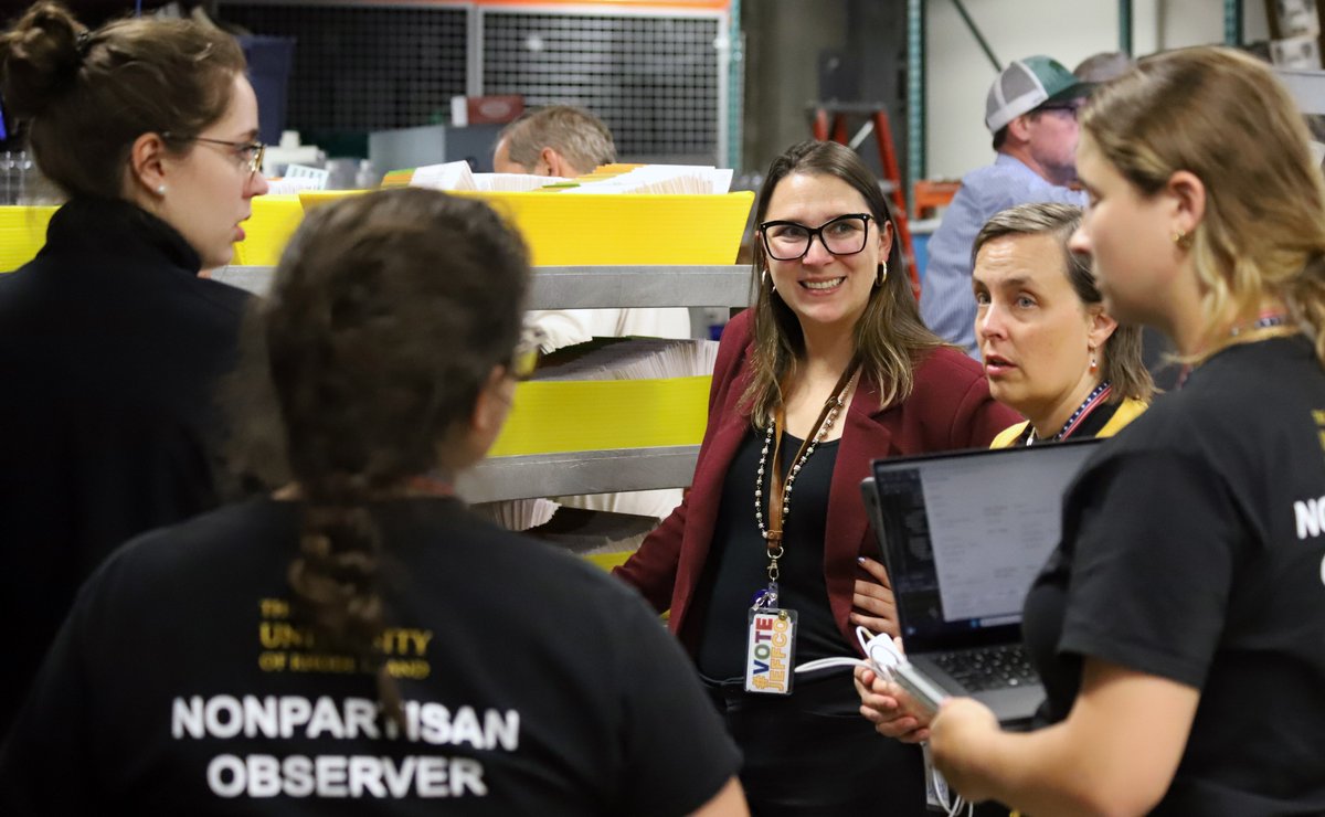 Initial counts are posted! Our election workers and Jeffco Clerk and Recorder Amanda Gonzalez are in for a late night with much more counting to come. 🗳️ Find the latest numbers here: jeffco.us/578/Election-R…
#VoteJeffco #ElectionNight