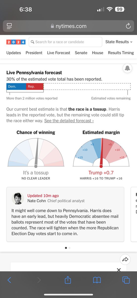 This is bad everyone. People saying to calm down, clearly isn’t watching this. It keeps going to the right.