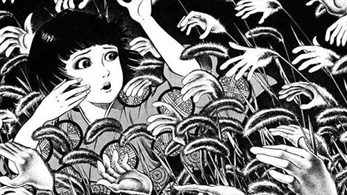 stripland_BENL's tweet photo. Eind oktober is de Japanse stripmaker #KazuoUmezu, ook wel God of Horror Manga genoemd, overleden. Hij werd 88. De eeuwig gedreven creatieveling, ook bekend van het #Gwash-handgebaar, had vele hobbies. Bekende werken: #MakotoChan, My Name is #Shingo, The Drifting Classroom. #RIP https://t.co/k62WWaNFt8