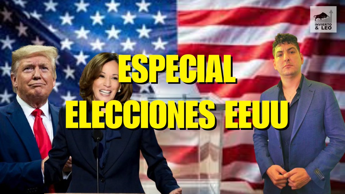 InviertoL's tweet image. 💥ESPECIAL ELECCIONES DE LOS EEUU #mercadofinanciero #bitcoin #trump youtube.com/live/WQn8rqMR4… a través de @YouTube #Bitcoin #BTCNews #BTC #Trump2024 #Kamala #EEUUVota