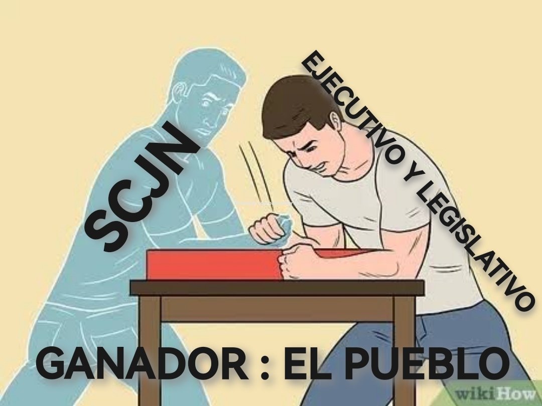 ArtSthep96's tweet image. #ReformaAlPoderJudicialYaQuedo
México se convertirá en punta de lanza en el mundo, elegirá a todos sus magistrados, ministros y jueces por voto popular.

La oligarquía mundial tiene miedo, que este ejemplo se replique en muchos países.

¡Ganó el pueblo!.