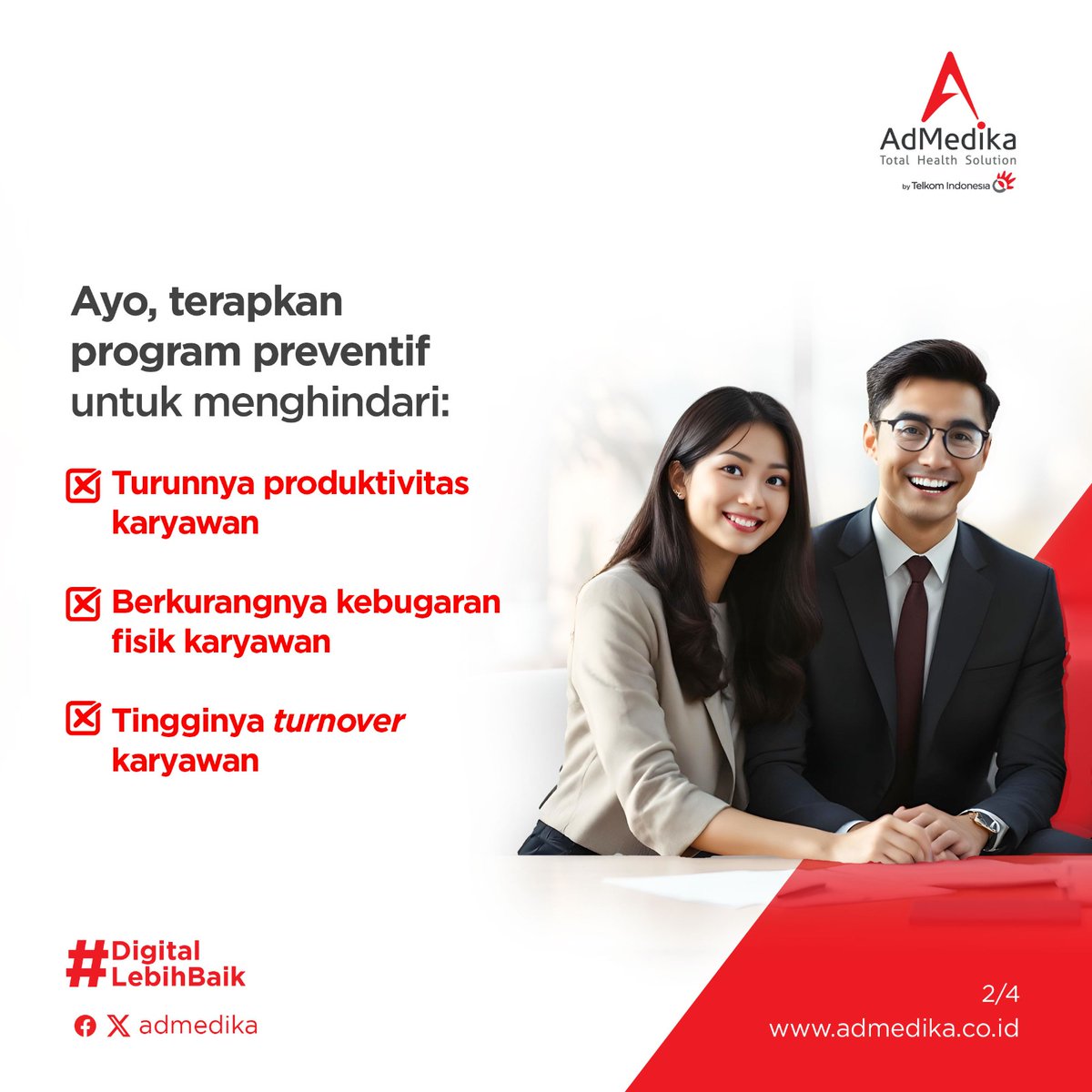 AdMedika's tweet image. #SobatAdMedika..  sudah tau belum kalau AdMedika memiliki layanan untuk mendukung meningkatkan kesejahteraan karyawan? Biar nggak penasaran, yuk simak informasi lengkapnya pada gambar ya sobat!

#wellnessprogram #AdMedika