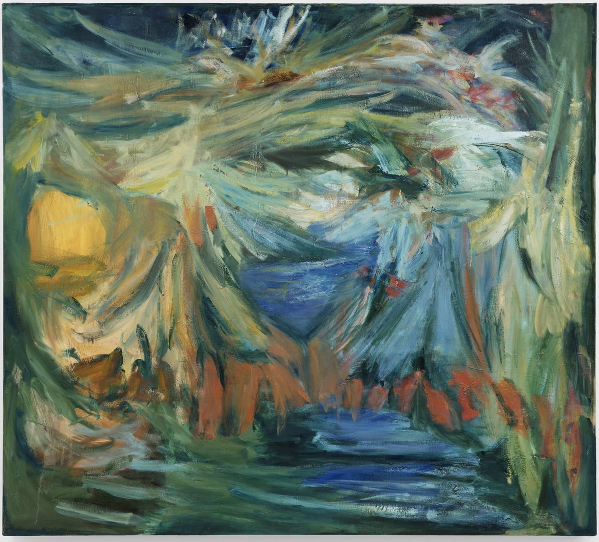 FrankMalfitano's tweet photo. PAINTINGS OF THE DAY: #paintings by #English #contemporaryartist #SarahCunningham who died very recently at just 31 #abstractart https://t.co/SagmNgRlQb