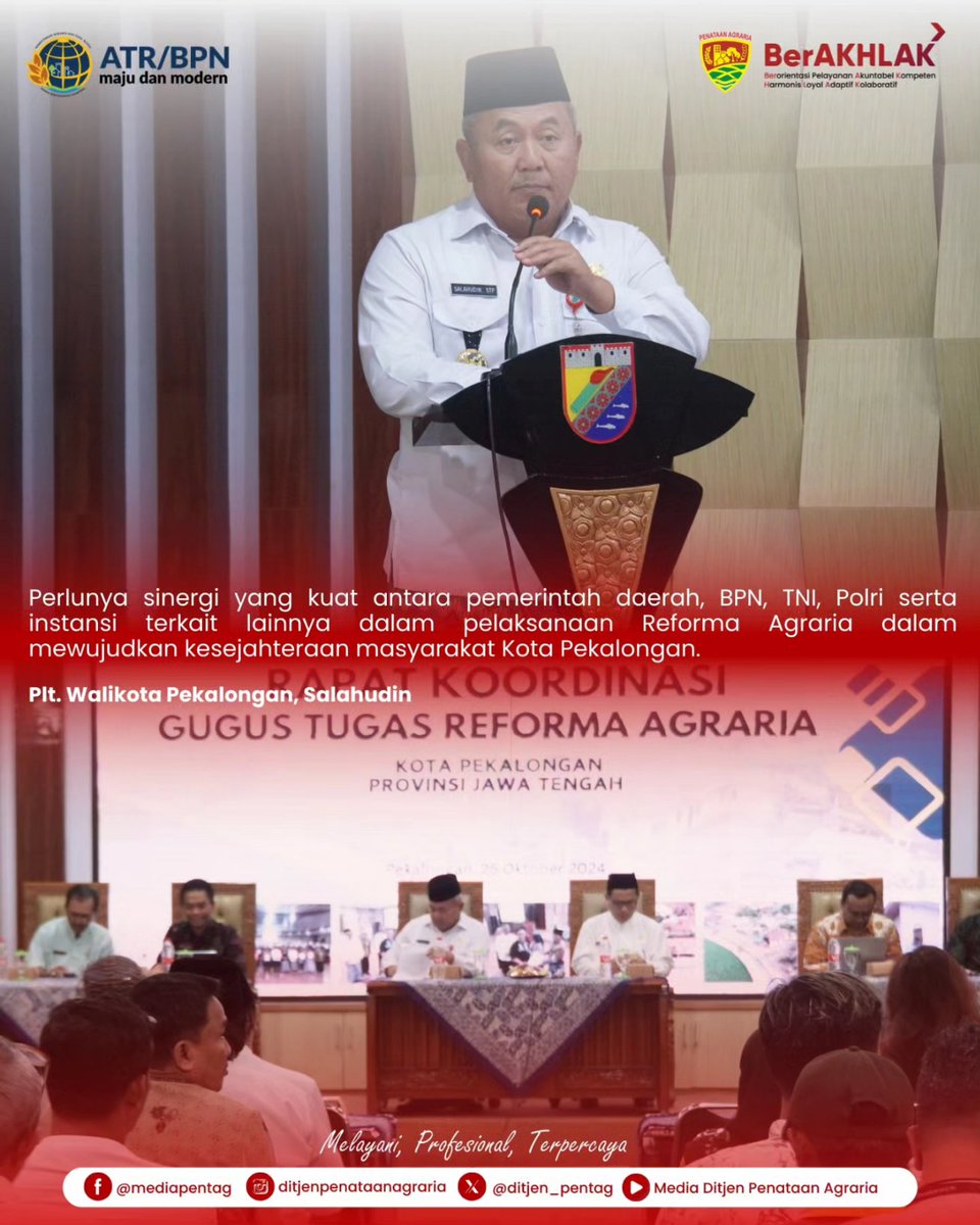 Media Ditjen Penataan Agraria tweet media