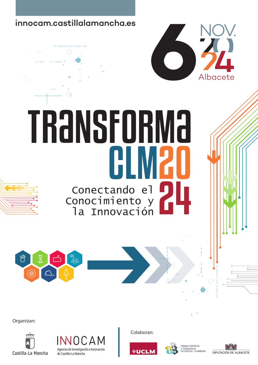 PPCCBiotechCLM's tweet photo. Hoy estamos en la Feria #TransformaCLM 2024
@Agencia_INNOCAM @gobjccm con la colaboración de la @uclm_es @PCTCLM @dipualba
▶️ Para fomentar la colaboración entre empresas, instituciones académicas y centros de investigación
@PpccSalud
Más info:
https://t.co/2EfNNZsNBs https://t.co/CVQ5Cmjaqs