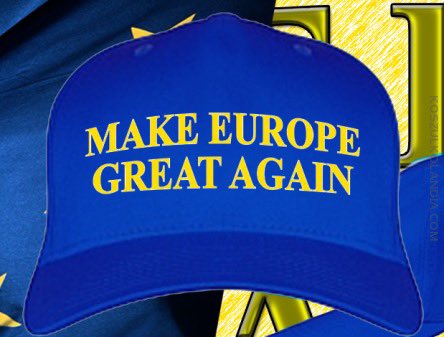 Dan zit er maar één ding op:

MEGA 🇪🇺

Make Europe Great Again

#ElectionDay