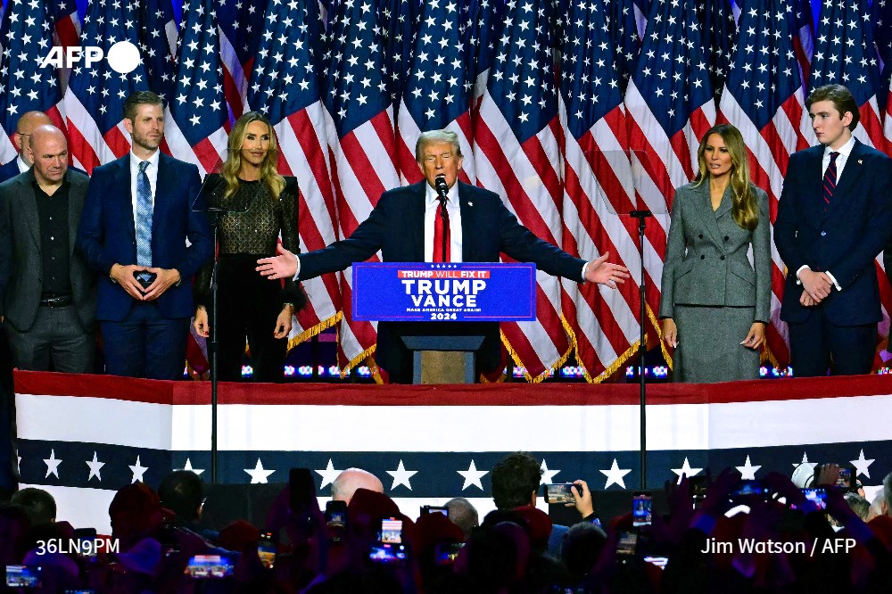 🇺🇸 Trump revendique "une victoire politique jamais vue dans notre pays" #AFP #ElectionDay