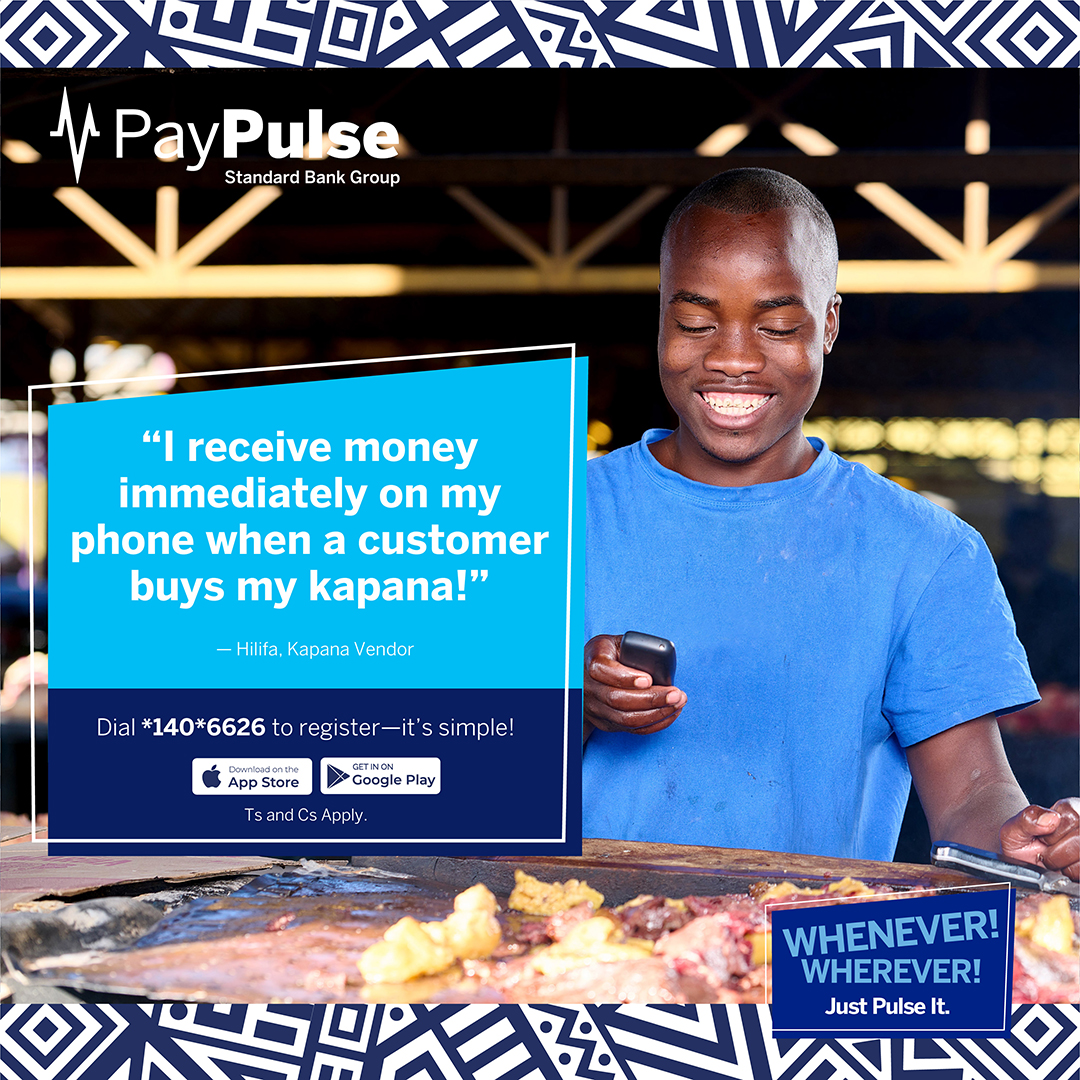 Say YES to seamless payments and security! Avoid the risk of carrying large sums of cash-simply generate your unique QR code or receive payments for goods and services directly to your wallet from customers with Namibian mobile numbers. #JustPulseIt #ProudlyBlue