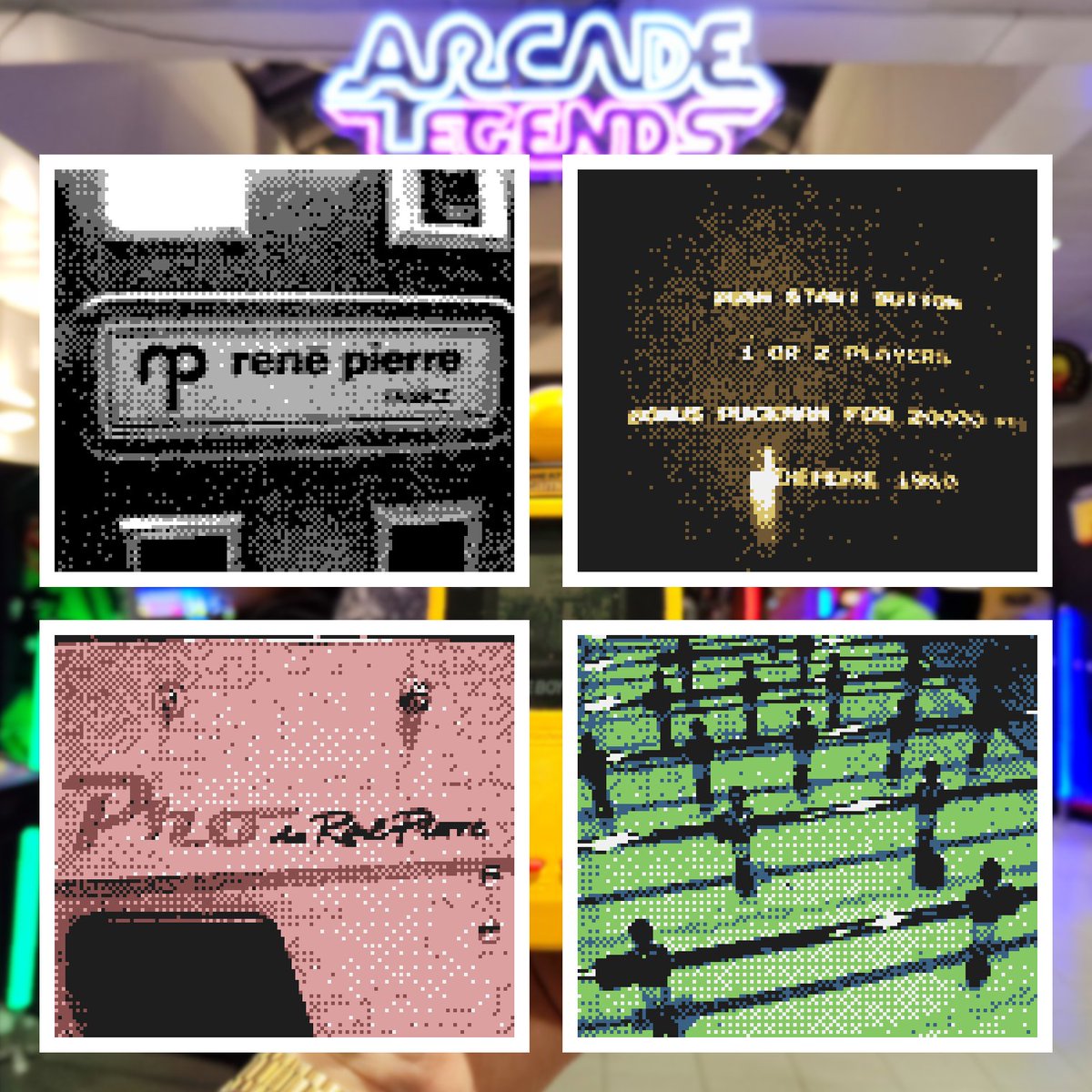 johndostudio's tweet photo. Quelques photos #gameboycamera de l'installation #arcade de la foire de @dijon 🤩🕹️🎮
Bornes, flippers, kiosques console, @babyfootrp en accès GRATUIT pendant toute la durée de la foire ☺️
#thrilldrive #marblemadness #nes #duckhunt #dijon #nes #mario #gbcam #pixelphoto #gb https://t.co/wMh96NDZsW