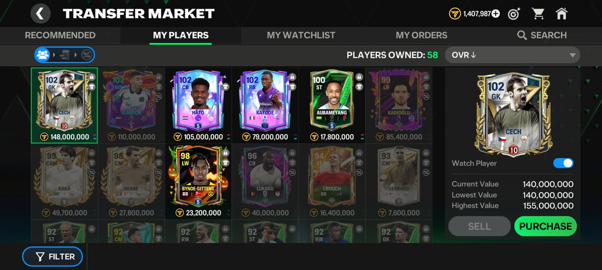 PR0D1GYFC's tweet photo. 🔥🔥 END OF DAY 1 GRIND 🔥🔥

⭕️ Pulled 100 Suarez From 7.5k upgraded him to 102 Sold for 280m

⭕️ Pulled 99 Koeman From 4k pack upgraded him to 101 sold for 100m

⭕️ Changed Name And Logo as That Name And Logo Combo Gives Me Good Pack Luck

⭕️ 3 More Overalls With 6 More Days https://t.co/5cW4C1C6eA
