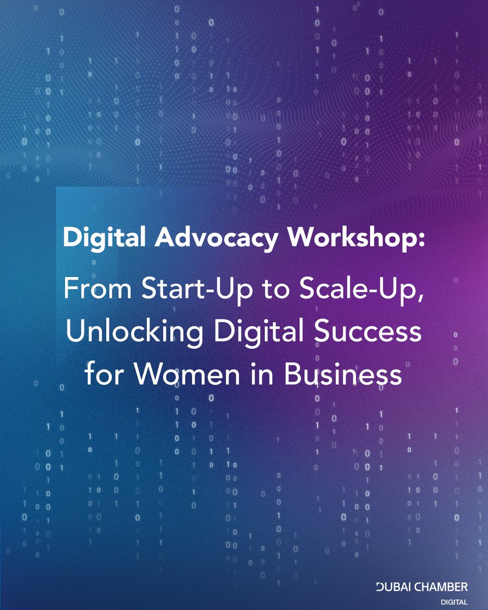 Dubai Chamber of Digital Economy tweet media