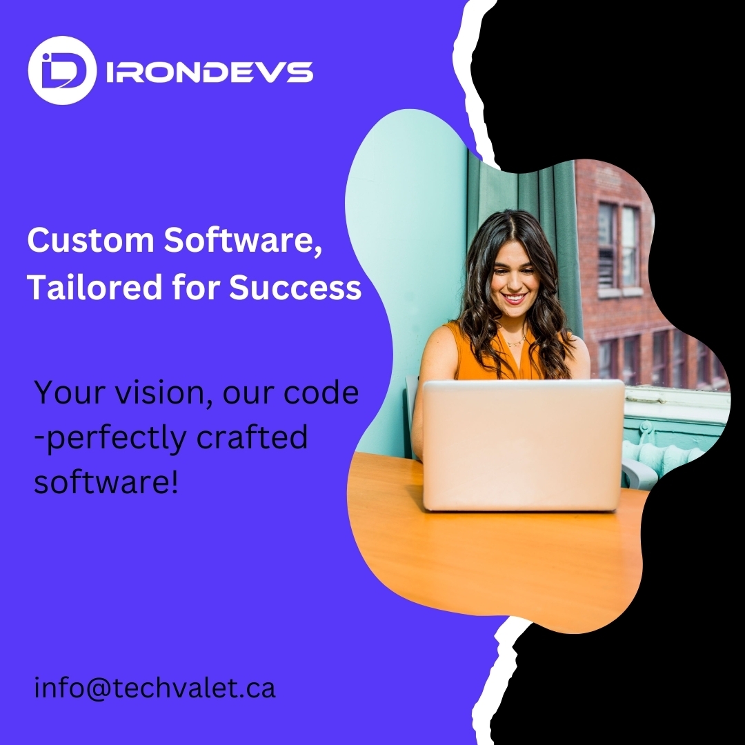 Irondevsdigital's tweet image. Iron Devs Digital creates custom software that fits your vision, streamlines operations, and fuels growth. Say goodbye to one-size-fits-all solutions and trust us to deliver software built for your success.

#CustomSoftware #BusinessSolutions #IronDevsDigital #EdmontonTech