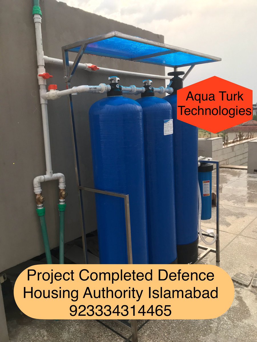 aqua_turk's tweet photo. Project completed DHA2,Islamabad,Pakistan.
Wholehouse water softener and de scaling plant. For detail call Aqua Turk Technologies 923334314465.
#wholehousefiltration ,#watersoftener ,#descaling , #sandfilter ,#siltremoval ,#watertreatment https://t.co/MXEEqFzAEC