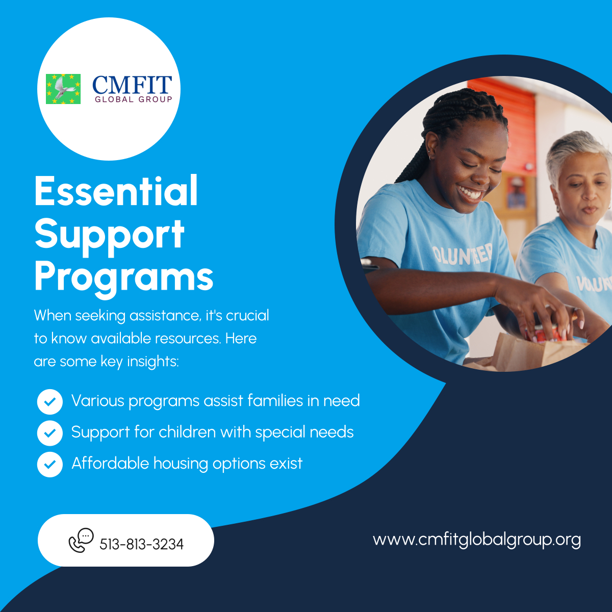 CMFITGlobal_Gr's tweet image. Knowledge is power! Knowing what resources are available can make all the difference for families in need. Let’s empower one another with this information.

#CincinnatiOH #BusinessOrganization #SupportPrograms