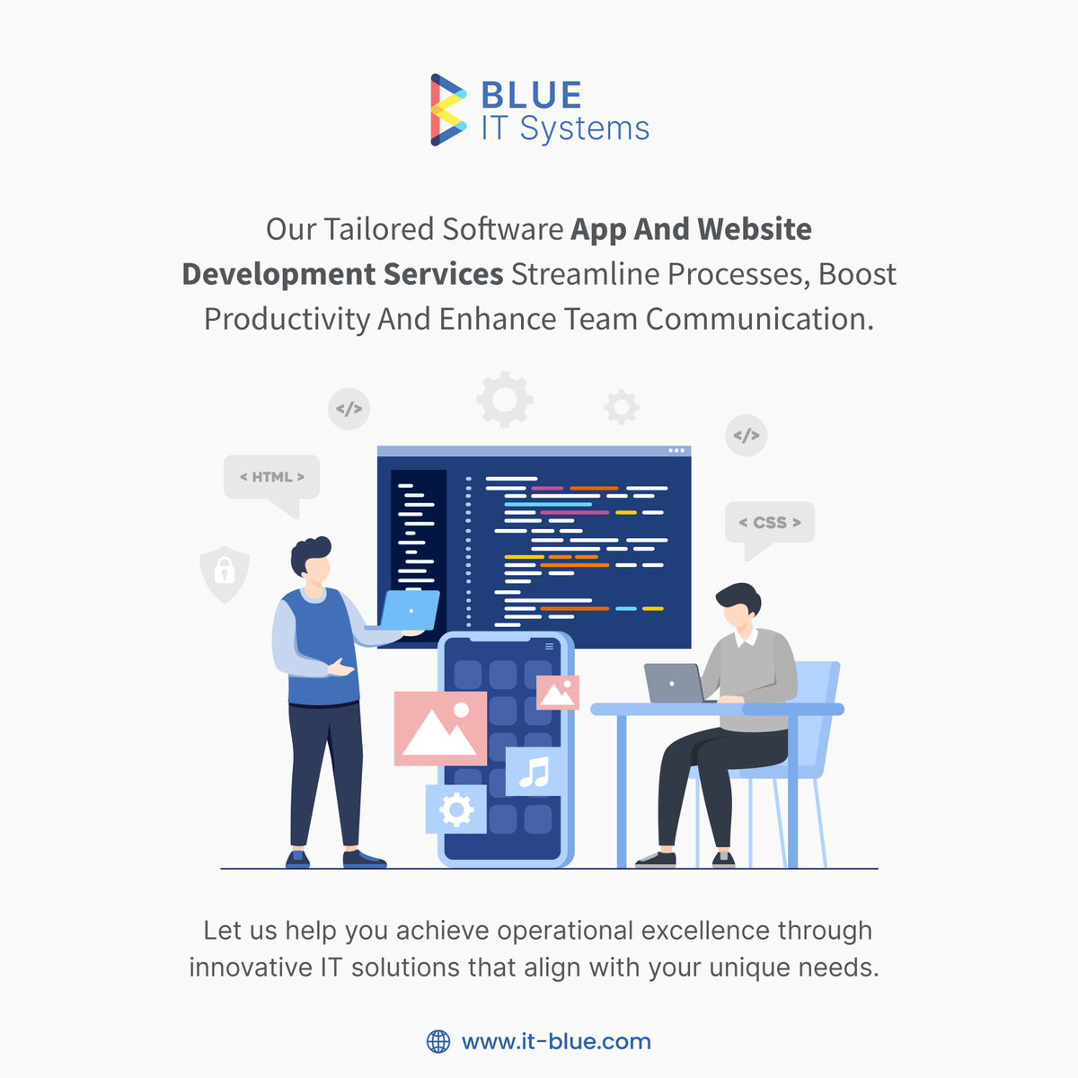 BlueITSystems's tweet photo. Specializing in software, app, and website development, our team is dedicated to helping businesses streamline processes and achieve operational excellence. 
https://t.co/y6W670N1Lp

#BlueITSystems #SoftwareDevelopment #AppDevelopment #WebDevelopment  #CustomSoftware #ITSolutions https://t.co/tp2jnYkzWe