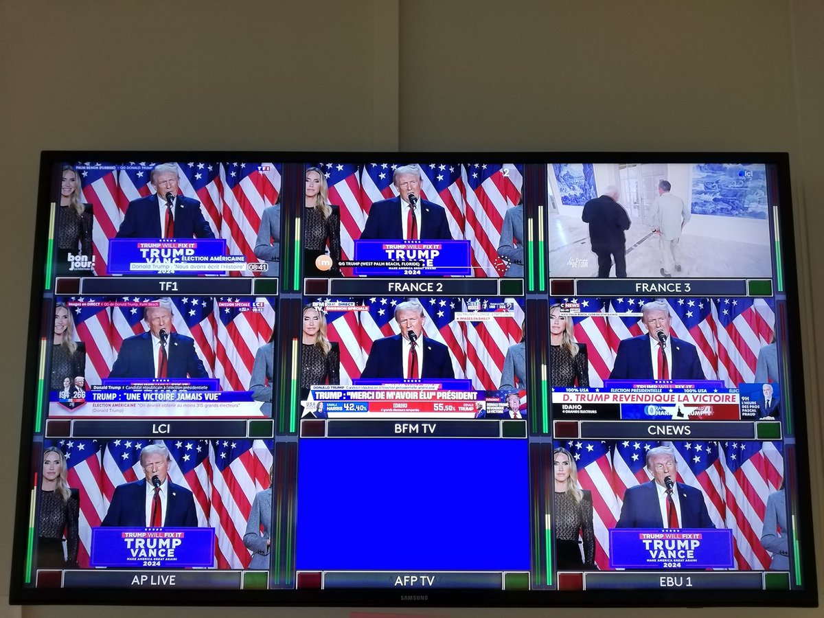 J'ai comme l'impression qu'il se passe quelque chose ce matin