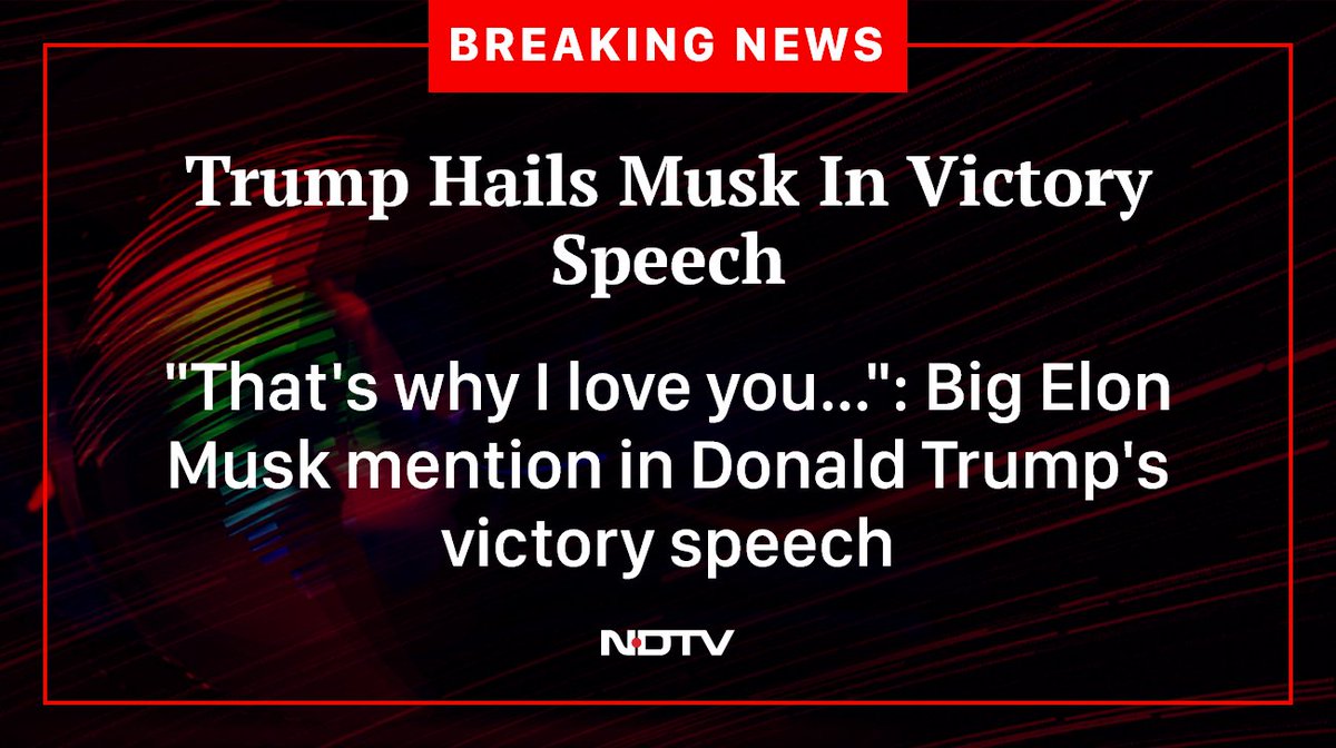 ndtv's tweet photo. #DonaldTrump #USDecides #USElection #USElectionsWithNDTV https://t.co/HJRtZrDVfF