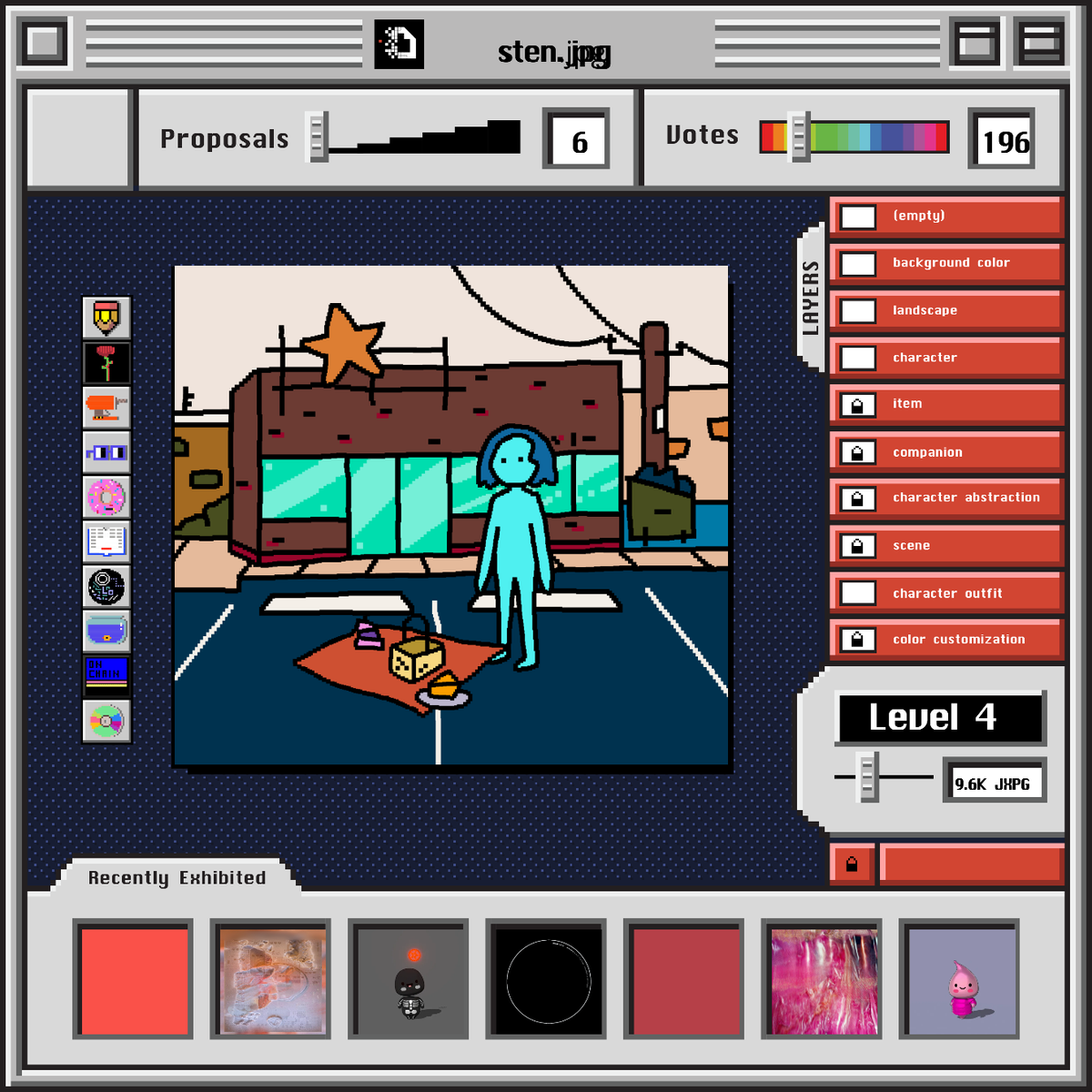 Today's NFT:  <a href="/______jpg______/">JPG (pronounced jpeg)</a> JPEG Canonicon, Canonicon #63. 2022. Ethereum. Private collection of <a href="/stenkirsten/">sten</a>