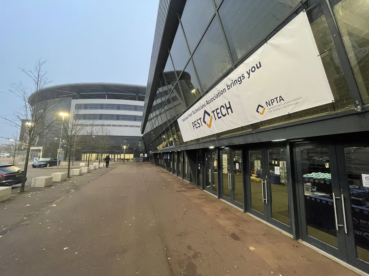 Good morning from PestTech 2024! 
Please keep an eye out on here for any Lives from Milton Keynes…
