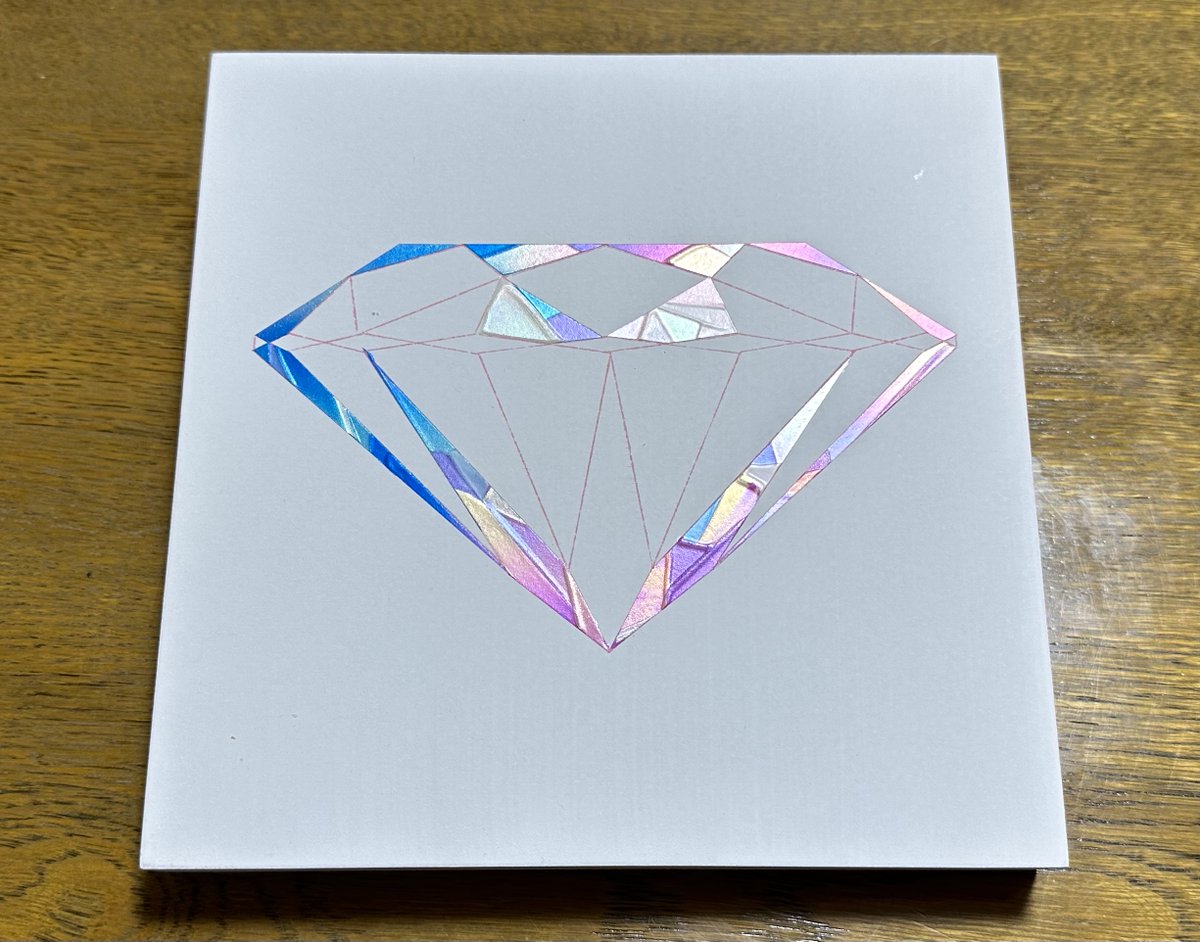 めちゃめちゃ幻想的な宝石ができた