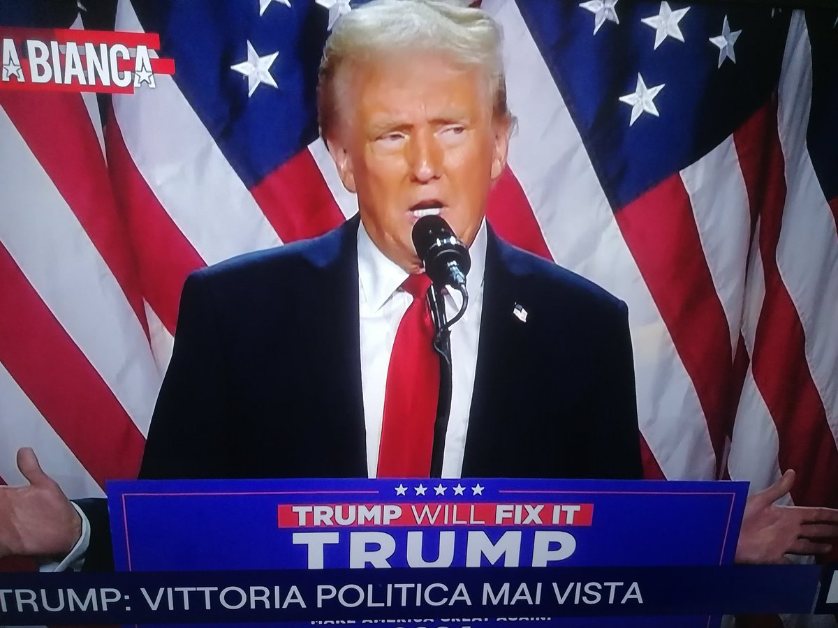 luciani_alain's tweet image. 🇺🇸  #Trump 47° Presidente degli USA. ✌🏻