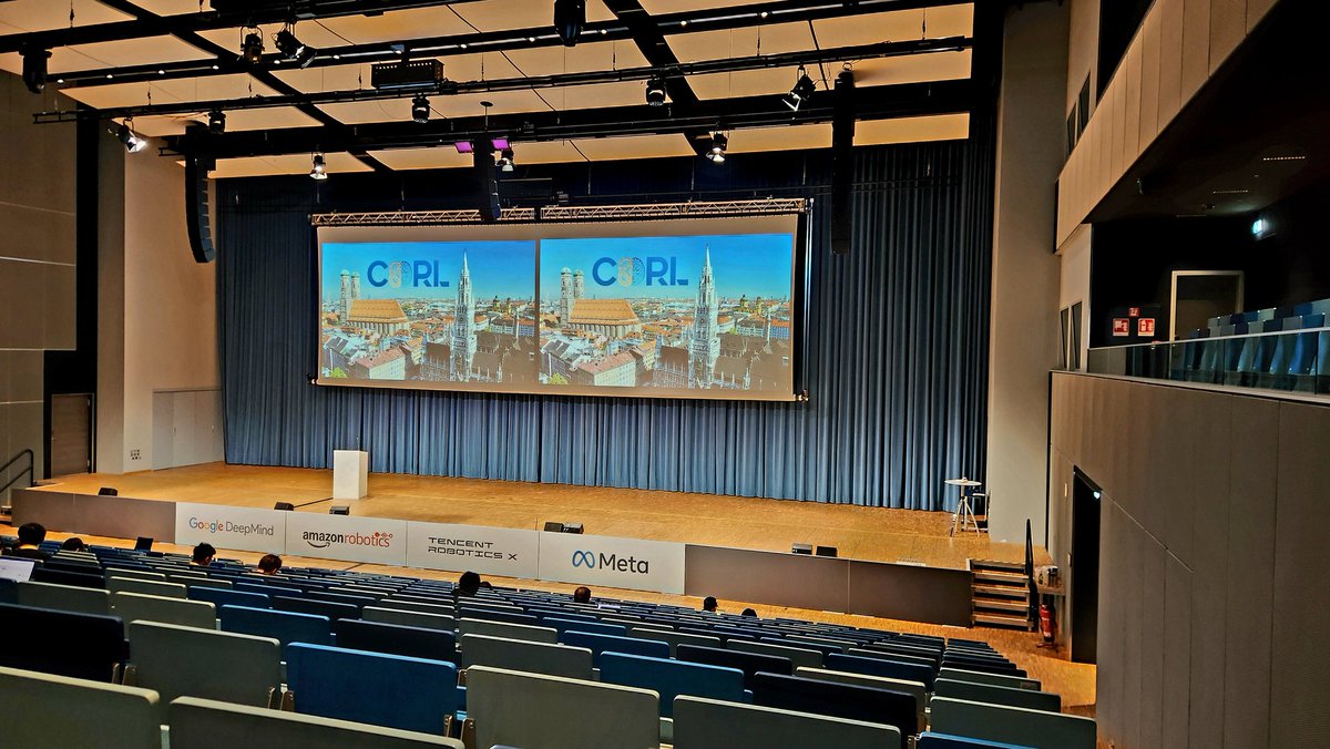 The conference on robot learning is about to start! #CoRL2024
