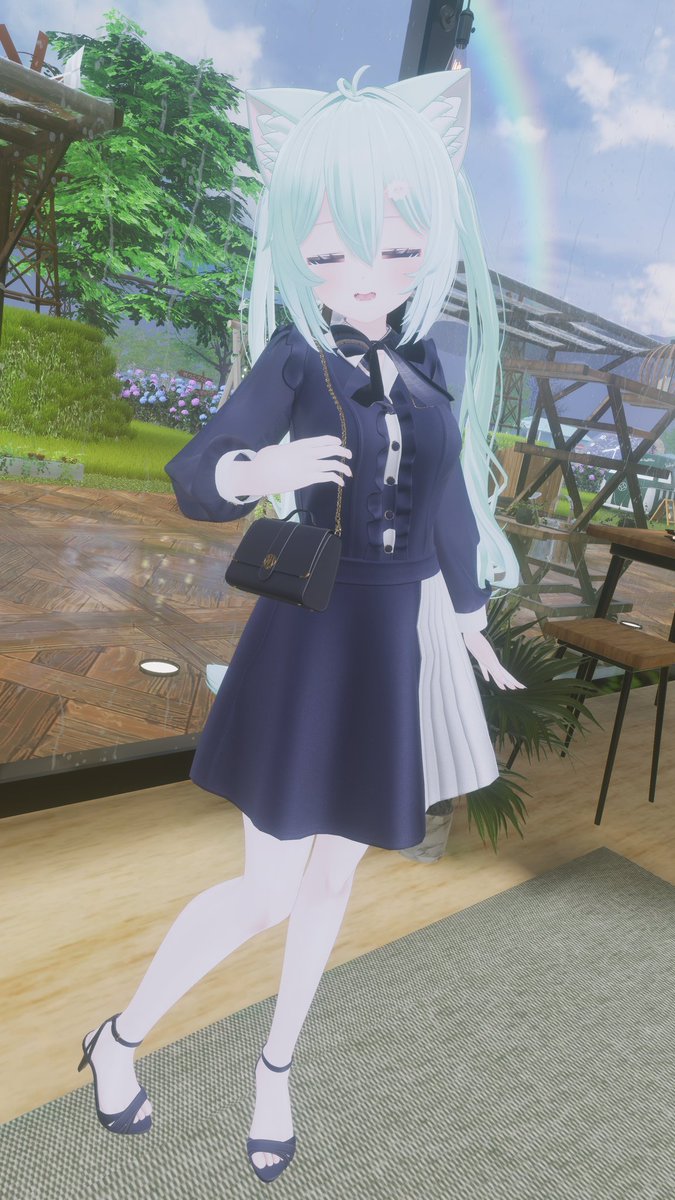 Thunder_sub707's tweet image. Urban Elegance　夏秋用OLコーデ ❗
ルーニャちゃんにも着せてきたー🐈
たまにはこういう色もいいよねー✨
#なっふな堂
#Runya3D
#MAPLELEAF maple-lifestyle.booth.pm/items/6085537