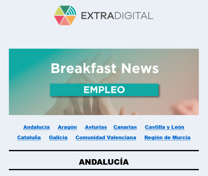 Seviempleo's tweet photo. Ofertas de #Empleo de #ExtraDigital en #Andalucía 🔗 https://t.co/7tP8bOzdMb https://t.co/bvq0EMyDNU