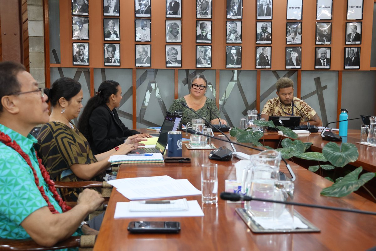 ForumSEC's tweet photo. The FOC Specialist sub-committee on Sea-Level rise in relation to International Law met today. Members considered &amp; discussed the key outcomes from the 53rd PIF Leaders Meeting including advocacy opportunities for the 2021 maritime Zones Declaration &amp; 2023 Statehood Declaration. https://t.co/H6ASIfIPAh