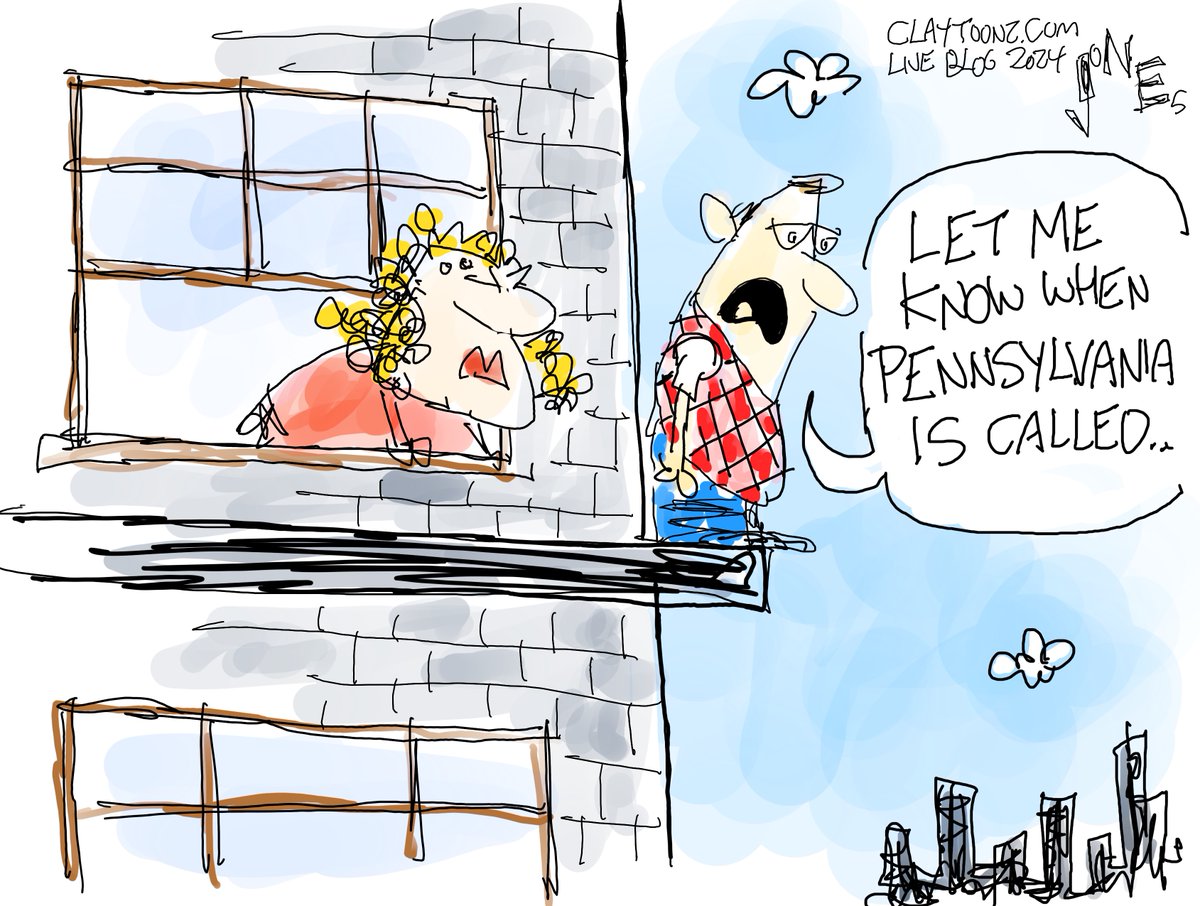 claytoonz's tweet image. Cartoon #11 for tonight&apos;s live blog. #LiveBlog